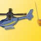 Viessmann HO Action Figures Flying Remote Helicopter w/Drive Unit (14-16v AC/DC)