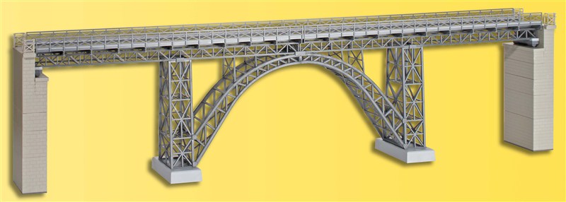 Kibri 39704 HO Scale Cathedral Valley Steel Girder Viaduct Bridge - Single Track