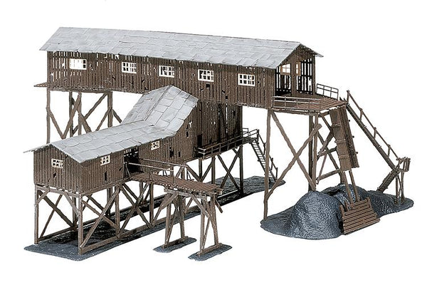 Faller 130470 HO Old Coal Mine Kit – Trainz