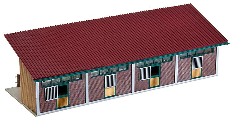 Faller 130541 HO Roofed Stable Building Kit