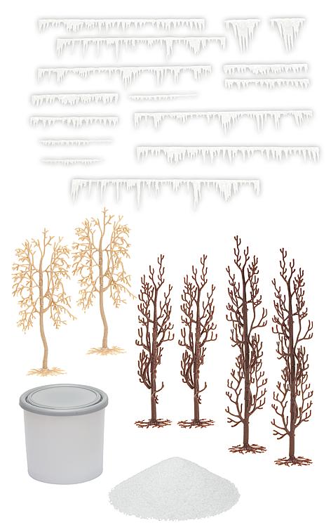 Faller 190499 HO Scale Winter Set