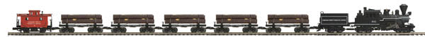 MTH 20-3448-1 Climax Speciality O Gauge Steam Freight Train Set w/PS 3.0