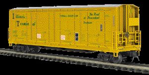 MTH 20-93615 Illinois Terminal 55' All-Door Box Car