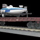 MTH 30-76537 Bessemer & Lake Erie 50' Flat Car w/Fishing Boat