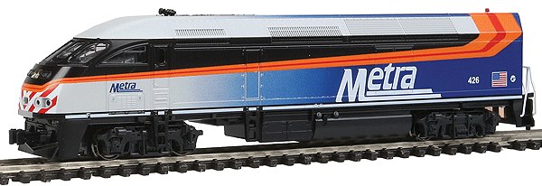 Kato 176-6122 N Chicago Metra MPI MP36PH Diesel Locomotive Standard DC #426