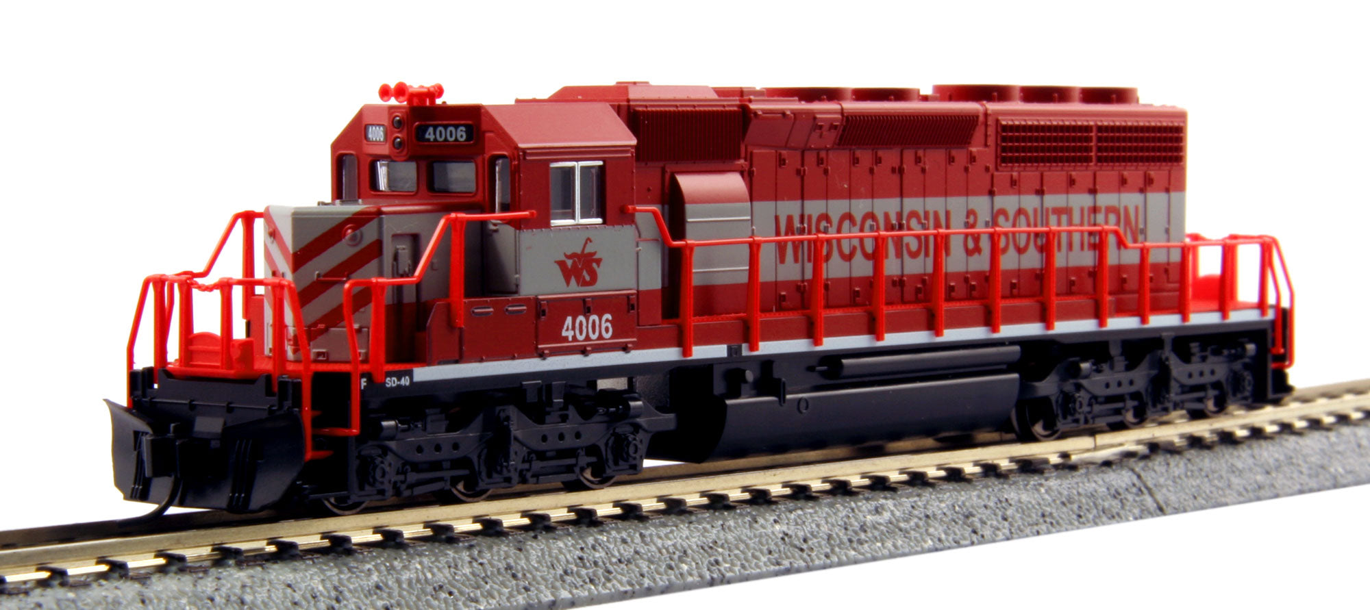 Kato 176-4815 N Wisconsin Southern SD40-2 Early w/DB #4006 Diesel