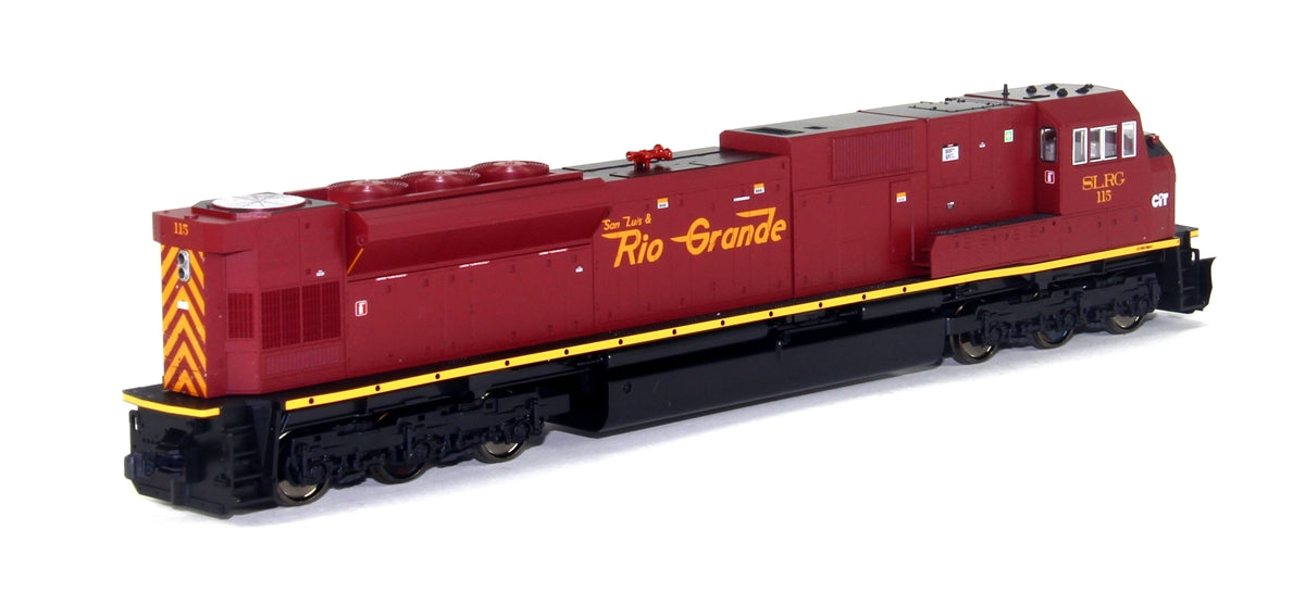 Kato 37-6390 HO Scale San Luis & Rio Grande EMD SD90/43MAC Diesel Engine #115