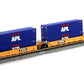 Kato 106-6142 N TTX 5-Unit Stack Car w/APL Containers