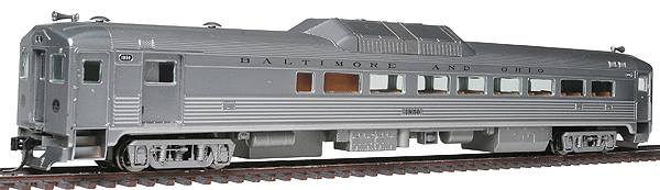 Walthers 920-35301 HO Baltimore & Ohio Budd RDC-2 Coach-Baggage Plated DC #1950