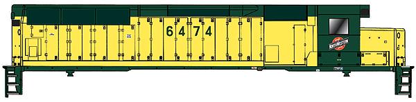 Walthers 920-41052 HO Chicago & North Western EMD SD45 TSU Sound/Proto DCC #6474