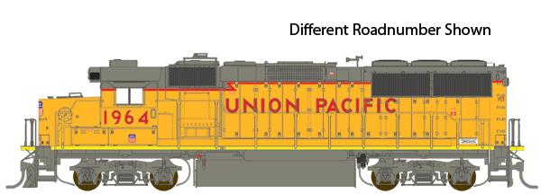 Proto 2000 920-41806 HO Union Pacific EMD GP60 w/ DCC #1955