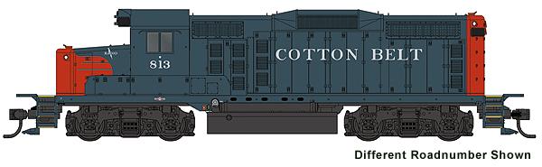 Walthers 920-41566 HO Cotton Belt EMD GP20 Low Hood PROTO 2000 & Sound #816
