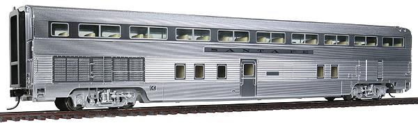 Walthers 9761 HO Santa Fe 85' Budd Step-Down Hi-Level Coach with Tail Sign