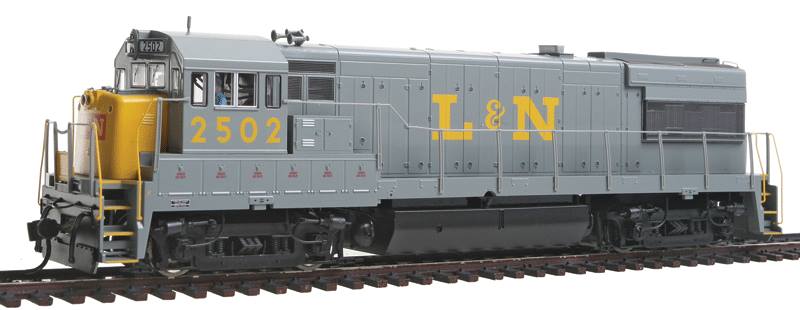 Walthers 920-48655 P2K U28B DC L&N 2502