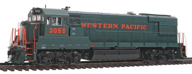 Walthers 48657 HO Western Pacific GE U30B Standard DC PROTO 2000 # 3055