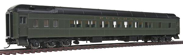 Walthers 920-17001 HO Pullman 82' Pullman Heavyweight 14-Section Sleeper - Green