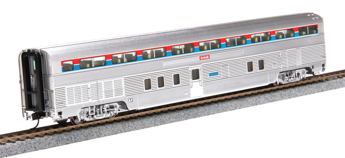 Walthers 920-14311 HO Amtrak 85' Budd Hi-Level 72-Seat Lighted Coach
