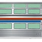 Walthers 13322 HO Amtrak 85' Budd Hi-Level Sky Lounge - Ready to Run