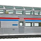 Walthers 14322 HO Amtrak 85' Budd Hi-Level Sky Lounge - Lighted - Ready to Run