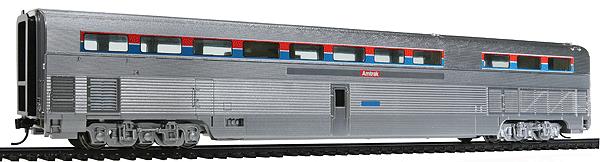 Walthers 920-14331 HO Amtrak 85' Phase I Budd Hi-Level Diner - Lighted