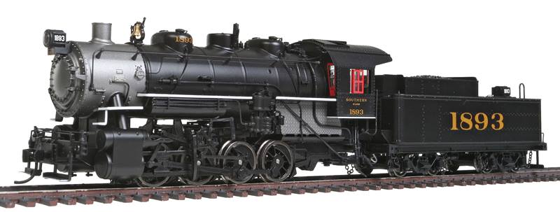 Walthers 920-60122 HO Southern 0-8-0 Steam Locomotive w/DCC/Sound #1893