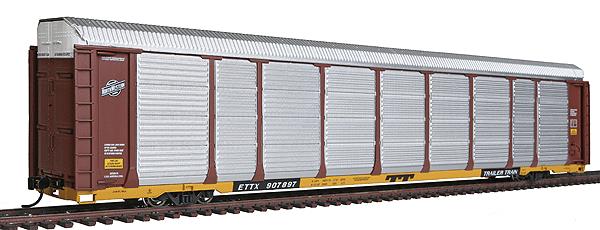 Walthers 920-101404 HO CNW 89' Thrall Tri-Level Auto Carrier #907897