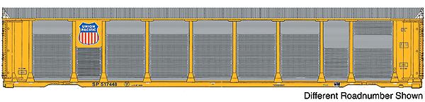 Walthers 920-101412 HO Union Pacific 89' Tri-Level Auto Carrier #516506