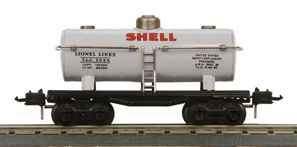 MTH 11-70052 Light Gray Shell Tank Car #2654