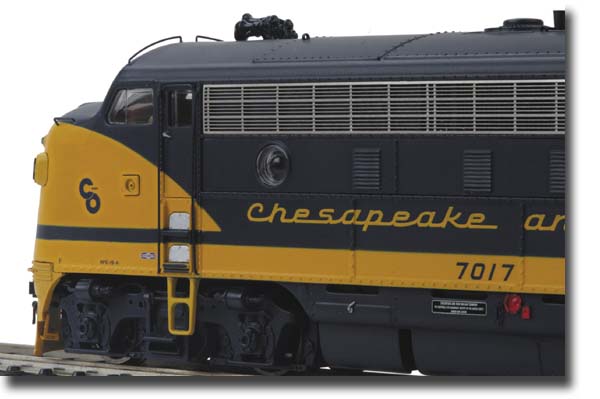 MTH 80-21510-0 F-7 B Unit Std C&O – Trainz