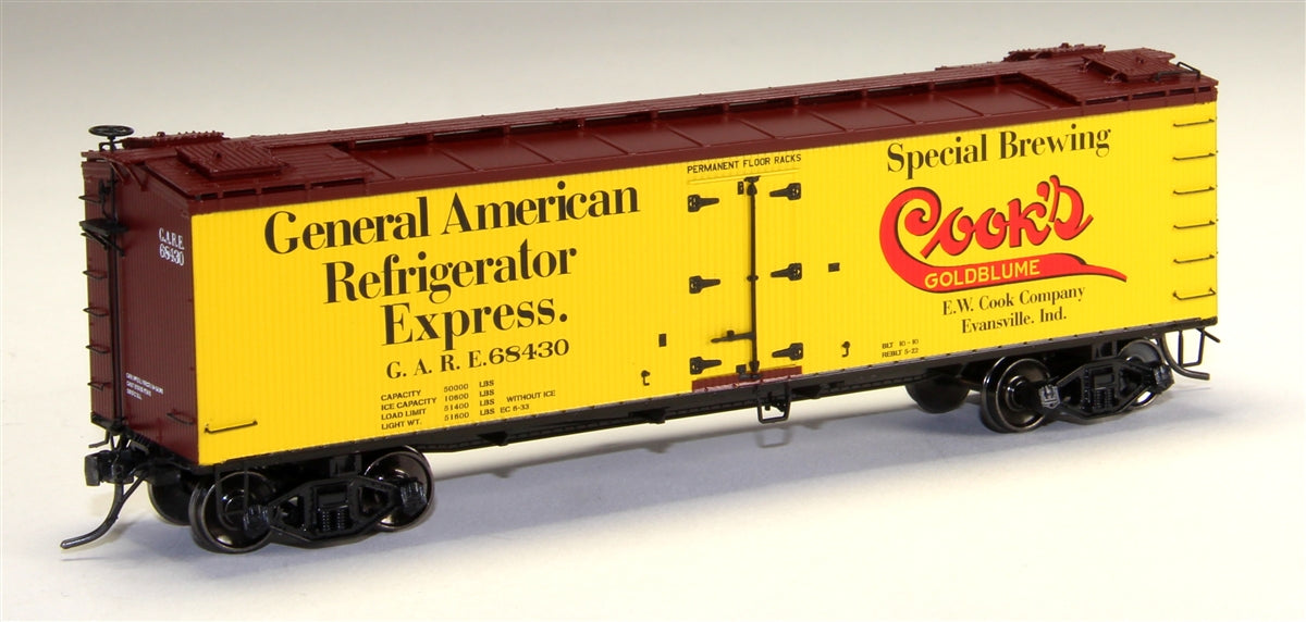 MTH 80-94045 Cooks Goldblume R40-2 Woodside Reefer Car