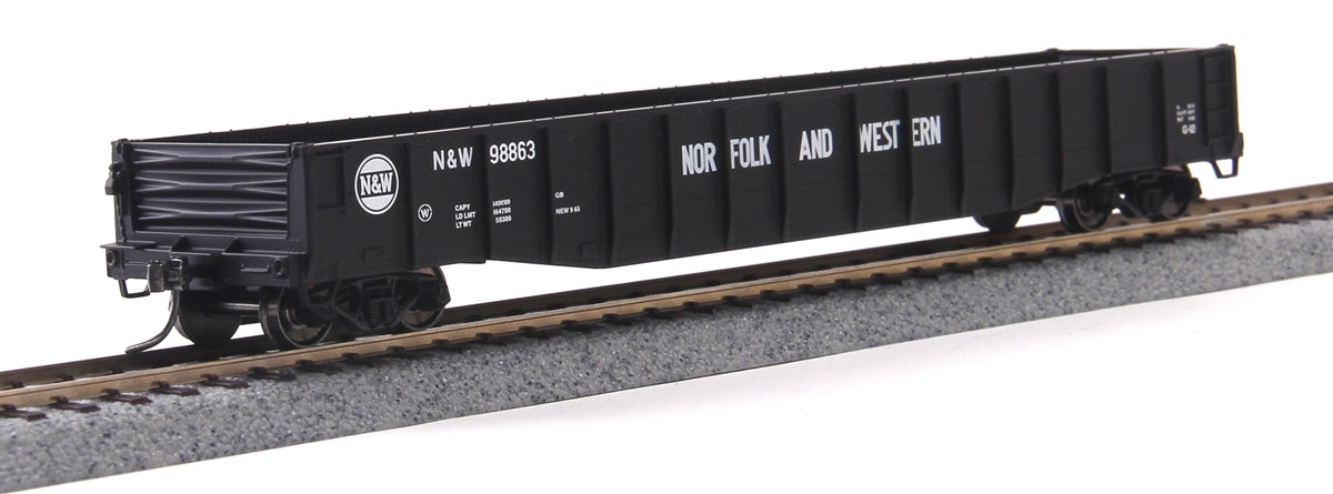 MTH 85-72026 Norfolk & Western HO Scale 70T GONDOLA 98868