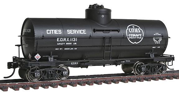 Walthers 920-100401 HO Cities Service EORX 32'6 21 ACF 10000G Insulated Tank Car
