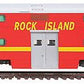 Walthers 920-15502 HO Scale Rock Island 85' P-S Bi-Level Commuter Coach Car