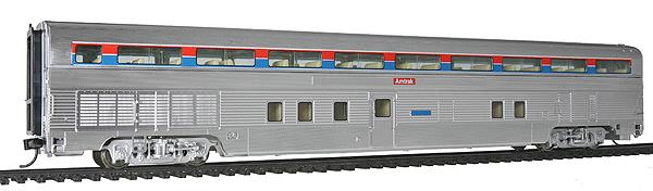 Walthers 920-14303 HO Amtrak 85' Budd Hi-Level 68-Seat Step-Down Coach Rear Car