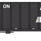 Walthers 910-56001 Burlington Northern 50' Coal Hopper 6-Pack