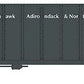 Walthers 910-56005 50' Coal Gondola 6-Pack - Ready to Run