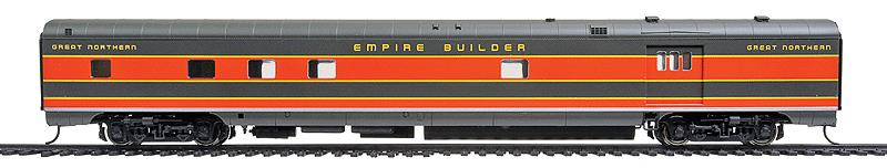 Walthers 920-9051 HO Empire Builder 85' ACF Baggage-Dorm Car - Lighted