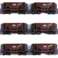 Walthers 910-58004 Duluth, Missabe & Iron Range 24' Ore Car 6-Pack