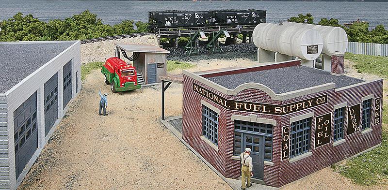 Walthers 933-4045 HO National Fuel Supply Co. Building Kit