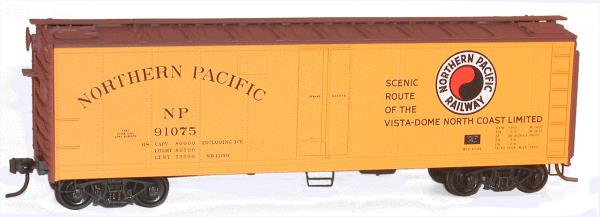 Accurail 8037 HO Scale Northern Pacific 40' Steel Reefers (Set of 3)