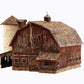Woodland Scenics BR4932 N Built-&-Ready Old Weathered Barn Building W/LED