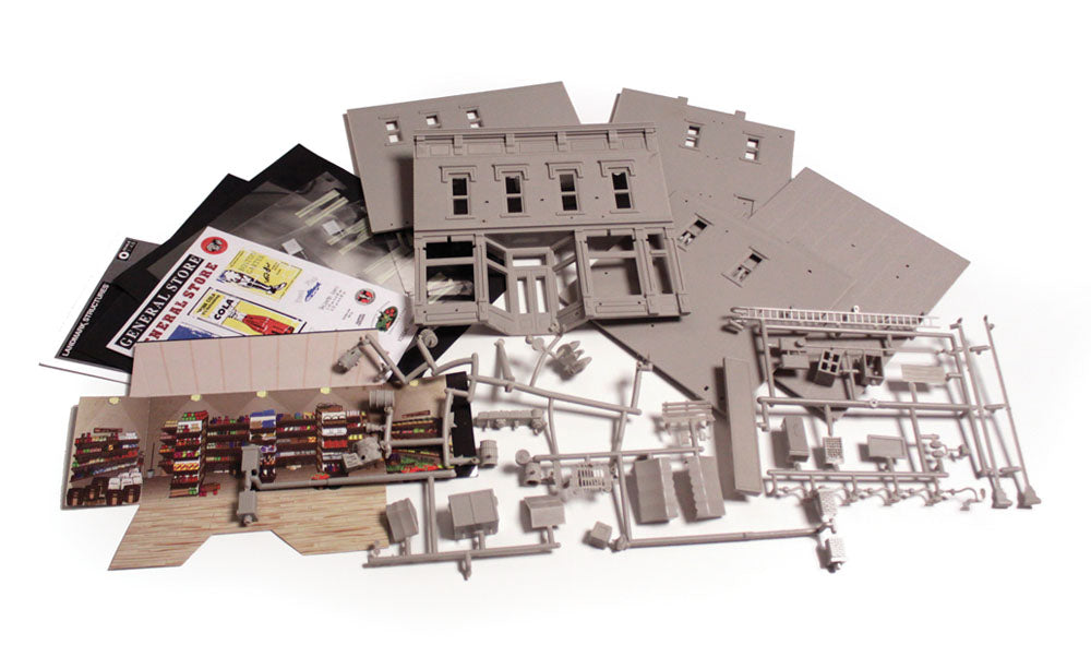 Woodland Scenics PF5890 O Lubener’s General Store Building Kit
