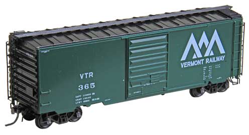 Kadee 5303 HO Vermont Railway PS-1 40' Boxcar with 8' Door #365