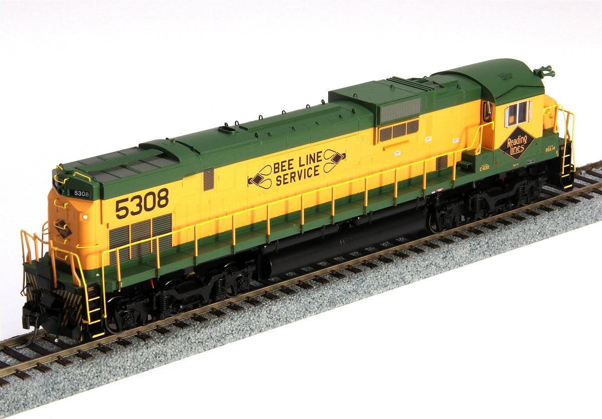 Bowser 23675 Executive Line Reading Alco C630 w/Hi-Ad Trucks - Standard DC