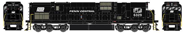 Bowser 23681 HO Scale PC Alco C-630 Diesel Engine #6329