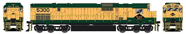 Bowser 23693 HO Reading Executive Line Diesel Alco C630 w/Tri-Mount Trucks #5300