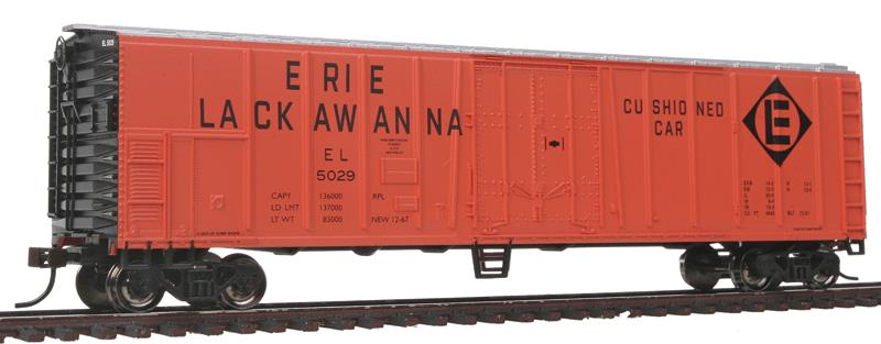 Bachmann 17928 HO Erie-Lackawanna 50' Steel Mechanical Reefer #5029