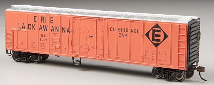 Bachmann 17928 HO Erie-Lackawanna 50' Steel Mechanical Reefer #5029
