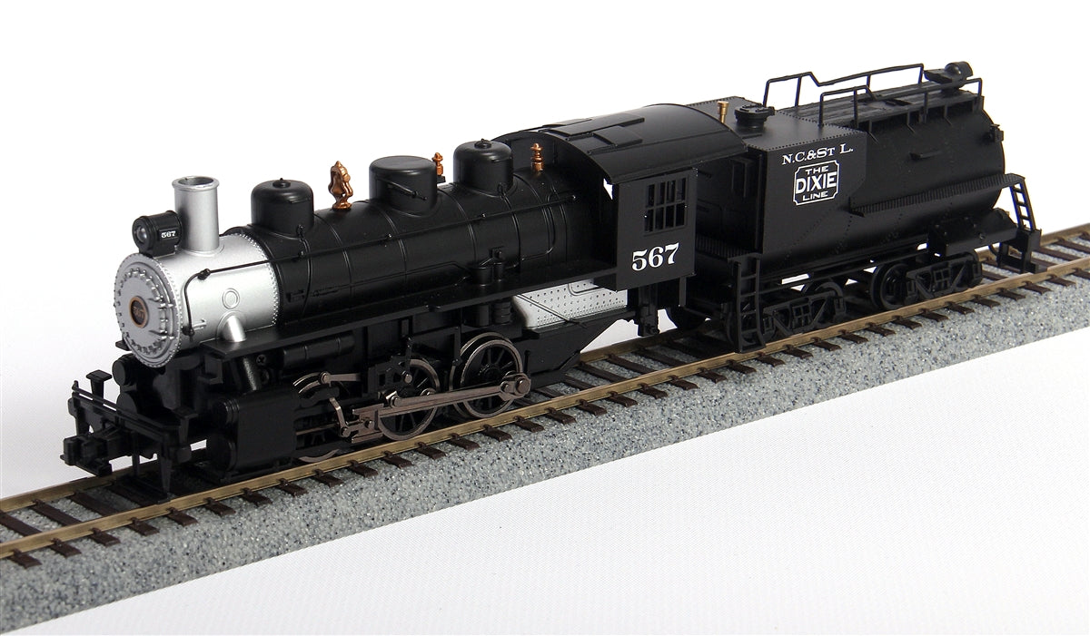 Bachmann 50702 HO Nashville, Chattanooga & St. Louis 0-6-0 Switcher w/Tender#567