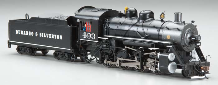 Bachmann 51313 HO Durango and Silverton 2-8-0 Steam Loco & Tender #943 with DCC